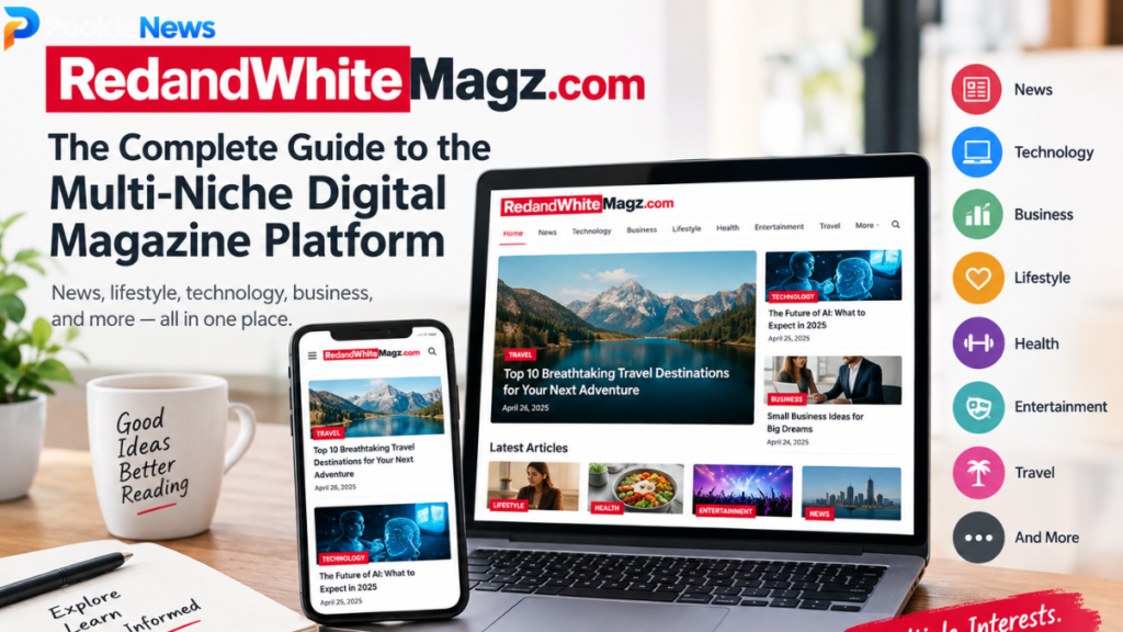 start redandwhitemagz .com : The Complete Guide to the Multi-Niche Digital Magazine Platform start redandwhitemagz .com
